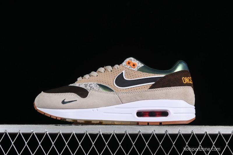Nike Air Max 1 Retro Running Shoes with Half-Sole Air Cushion - HQ2640-200
