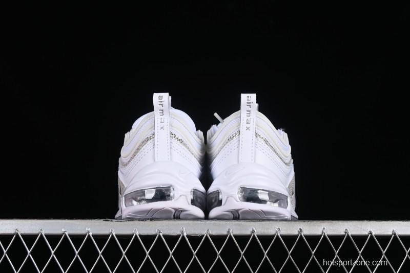 Nike Air Max 97 Retro Running Shoes with Full-Sole Air Cushion - FQ8889-100