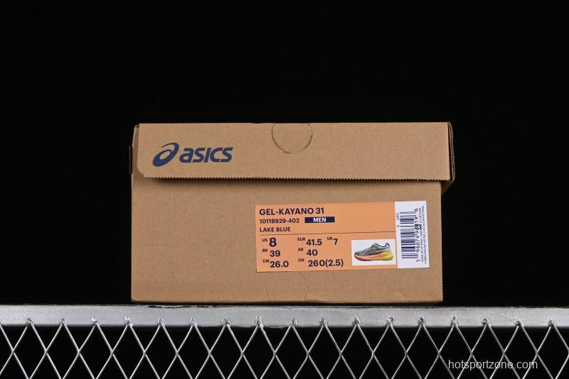 Asics Gel-Kayano 31 Running Shoes with GEL Cushioning and FLYTEFOAM BLAST Technology - 1011B929-402