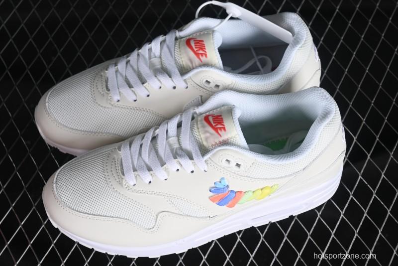 Nike Air Max 1 Retro Running Shoes with Half-Sole Air Cushion - FN4782-100