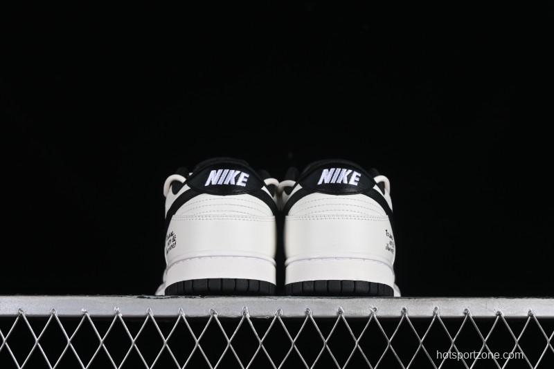 Nike Dunk Retro Saml Panda Mischief Low-Top Casual Sneakers with SB Lace and Retro Black-White Design - DD1391-100