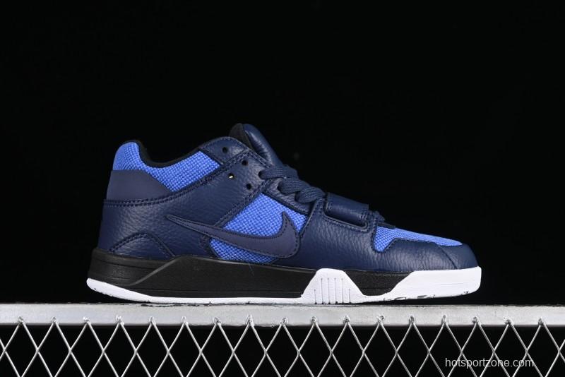 Nike Travis Scott x Jordan Cut The Check AJ1 Basketball Shoes with Velcro Strap - FZ8117-001