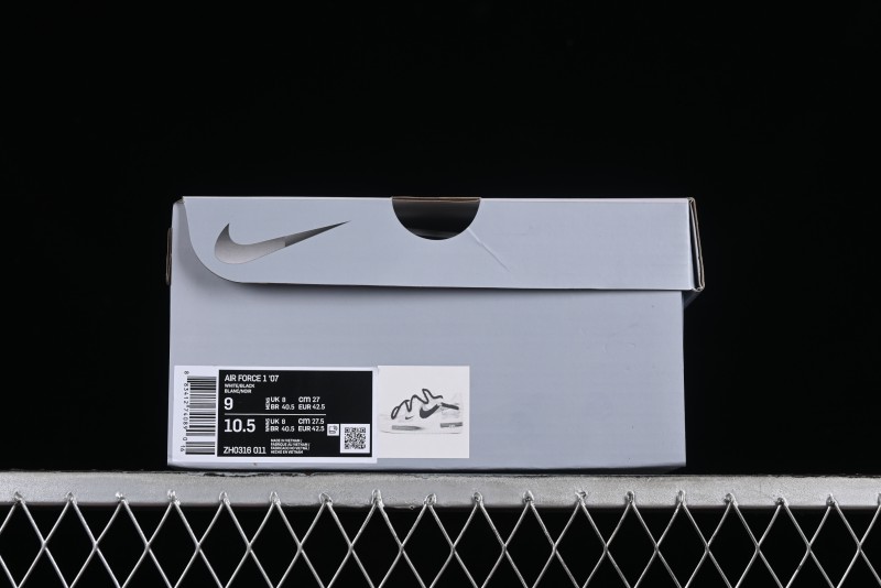 Nike Air Force 1 '07 Low Custom Anime Theme Spray Paint Swoosh Casual Sneakers - ZH0316-011