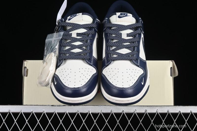 Nike SB Dunk Low Stussy Collaboration - Mark Line Starry Sky Anniversary High-End Custom Low-Top Casual Skate Shoes - BB9898-002