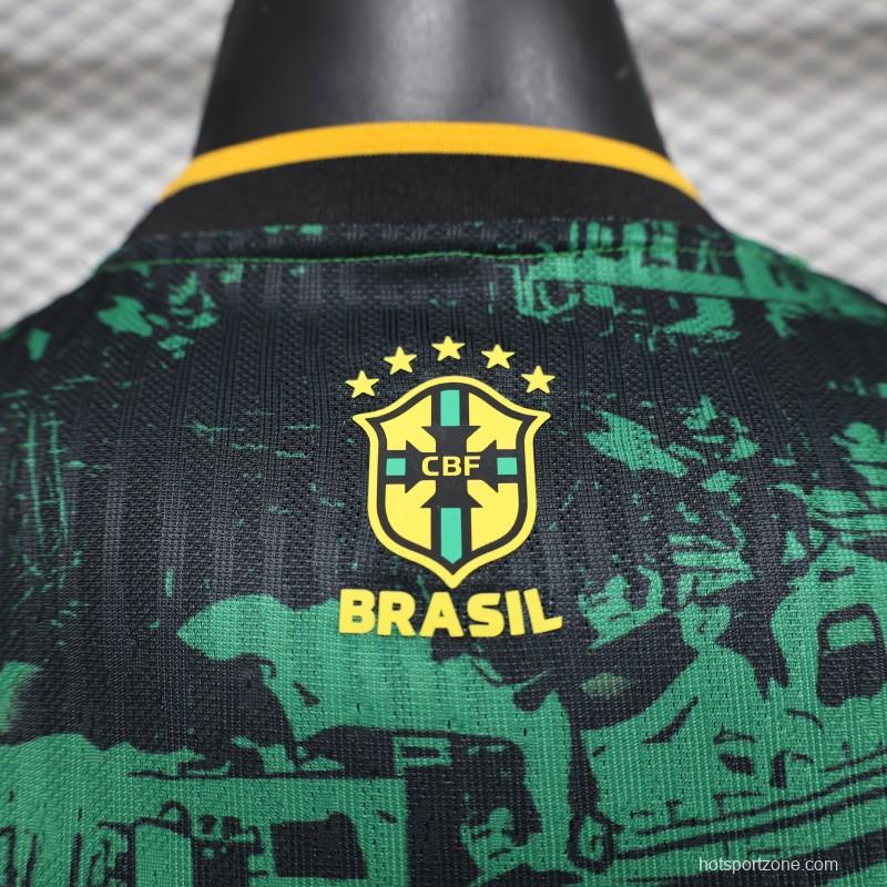 Player Version 2024 Brazil Green Special Jersey