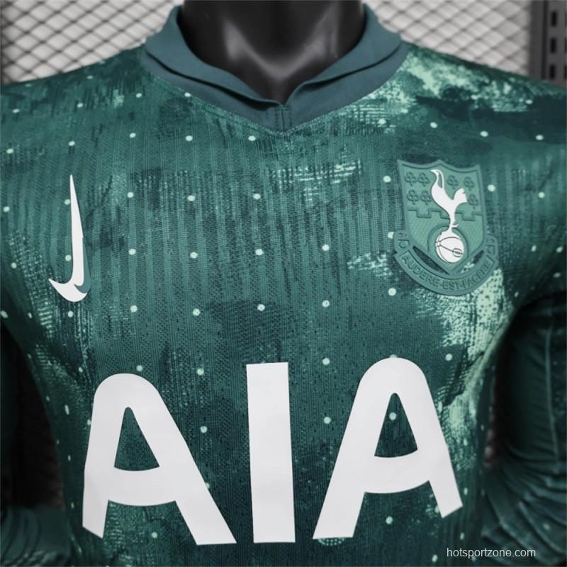 24/25 Player Version Tottenham Hotspur Third Long Sleeve Jersey