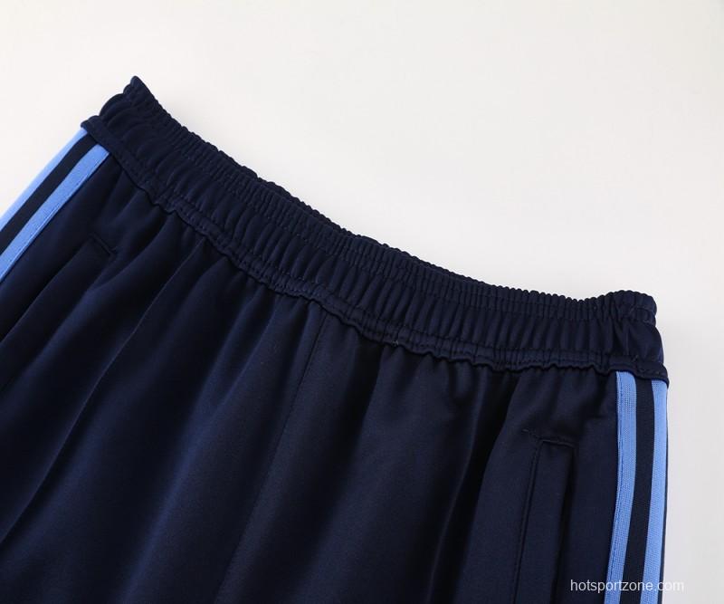 2024 Colombia Navy Full Zipper Jacket +Long Pants