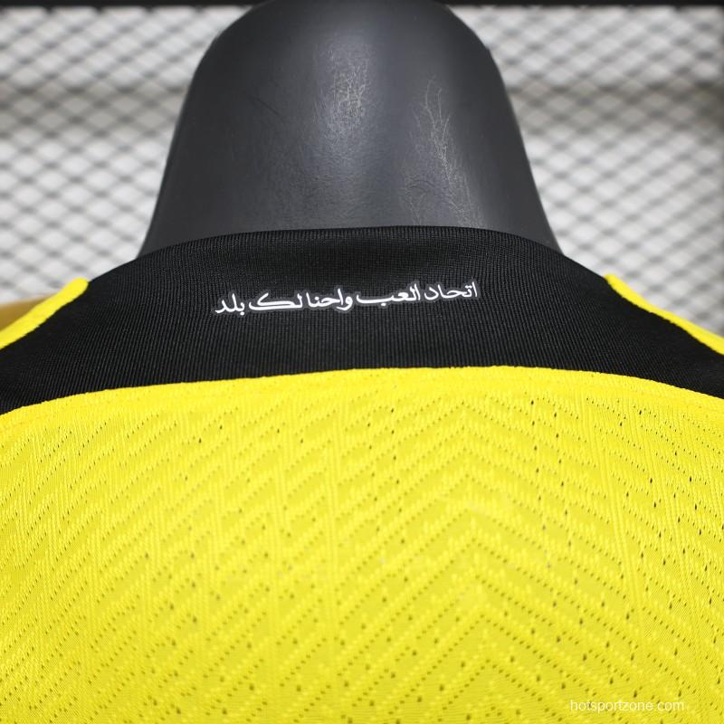 Player Version 25/26 Al-Ittihad Home Jersey