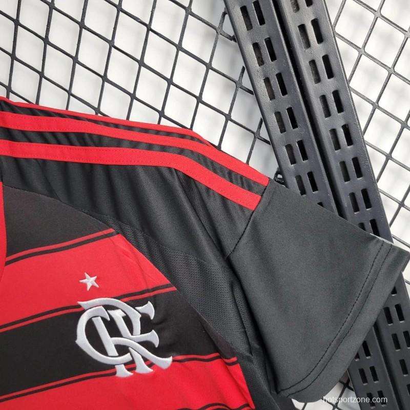 25/26 Kids Flamengo Home 16-28 Jersey