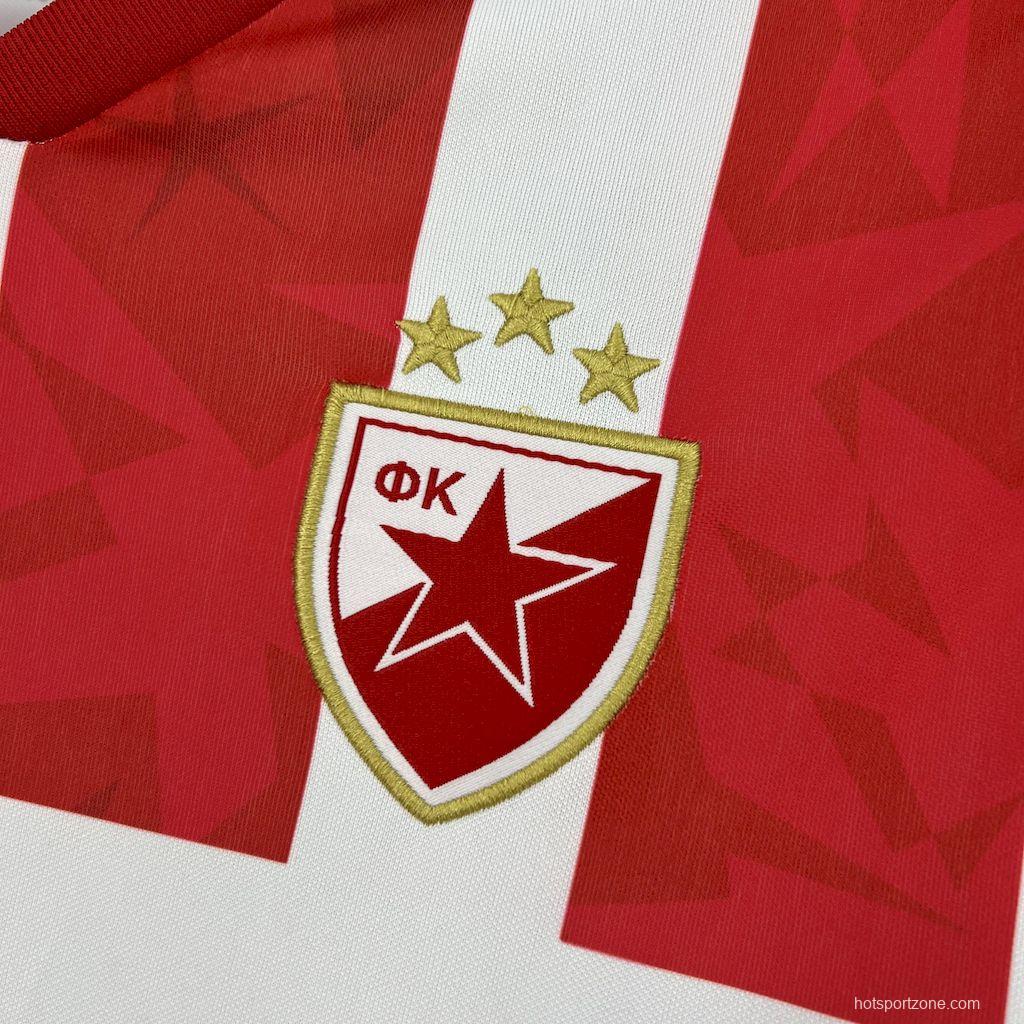 2024/25 Red Star Belgrade Home Jersey