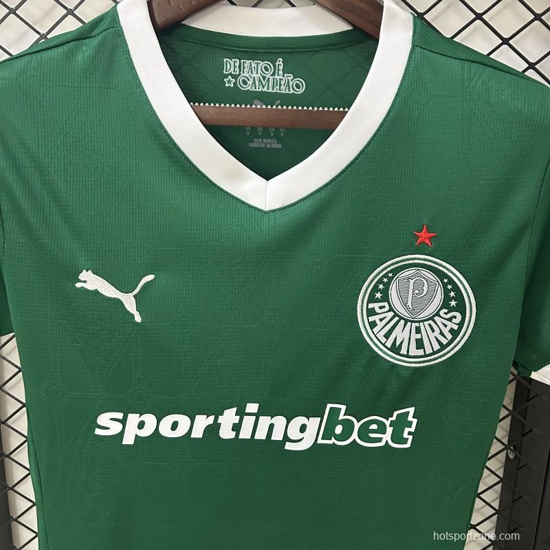 25/26 Women Palmeiras Home Jersey