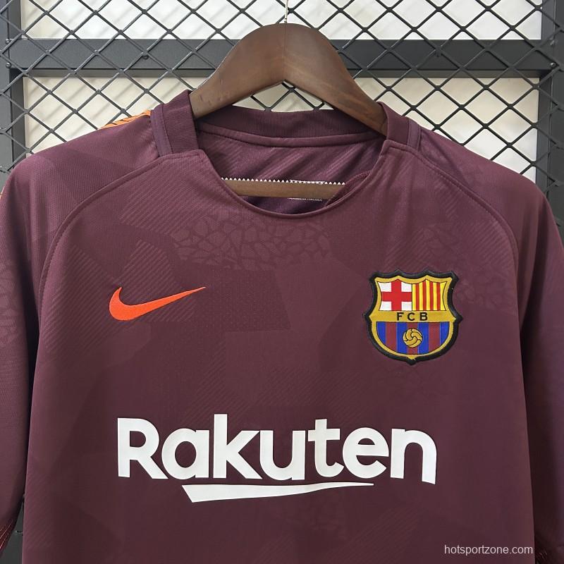 Retro 17/18 Barcelona Third Jersey