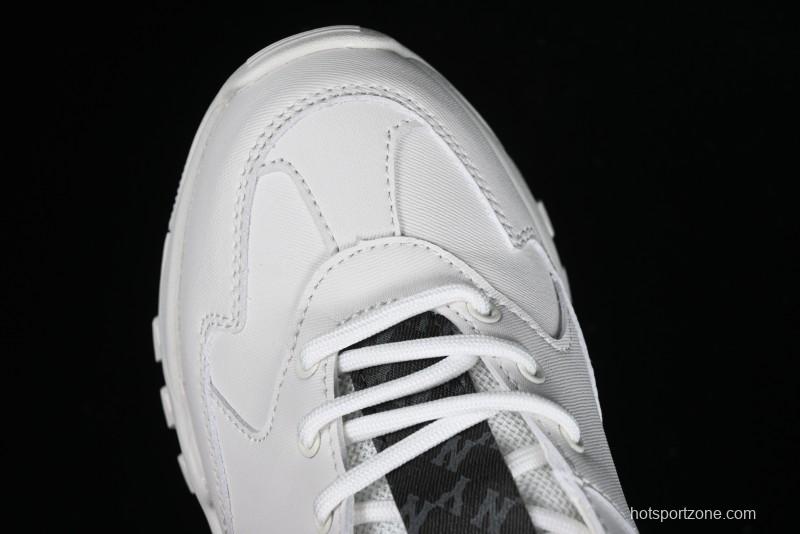 New York Yankees MLB Bigball Chunky Denim Monogram Platform Sandals - 3ASHBDM4N50BKS