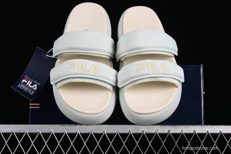 FILA DOUNT Sporty Sandals with Magic Strap - F12W421505FBB