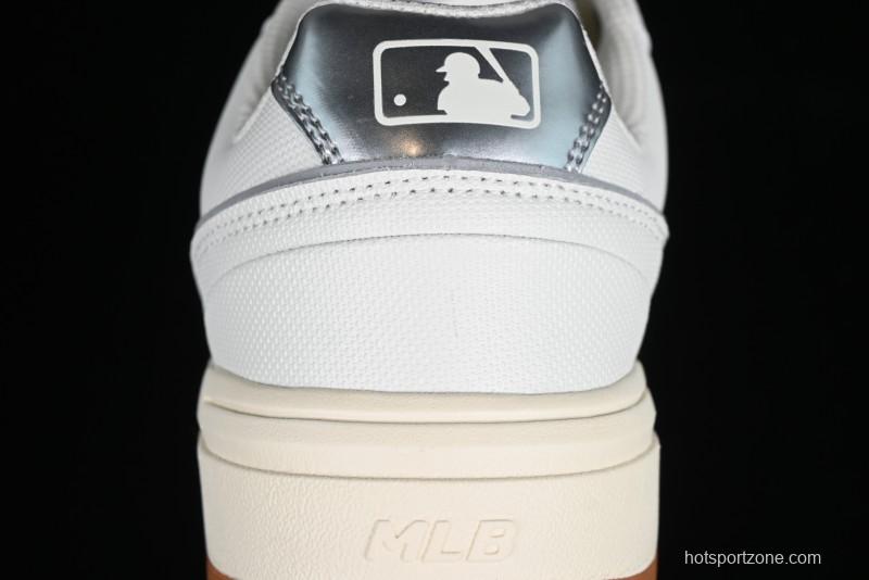New York Yankees MLB Chunky Runner Basic Lace-Up Lightweight Casual Sneakers - 3ASXCBS4N50IVS