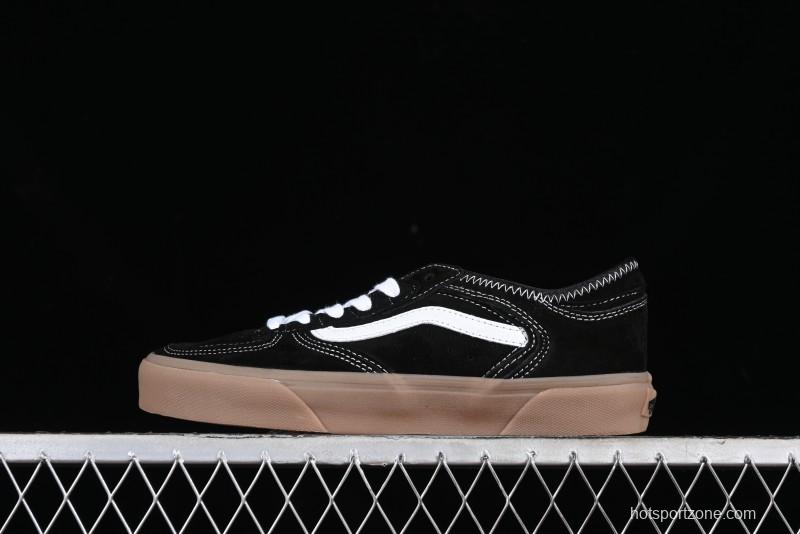 Vans Rowley Classics Retro Skate Shoes with Sidestripe Design - VN0008PCE7Q