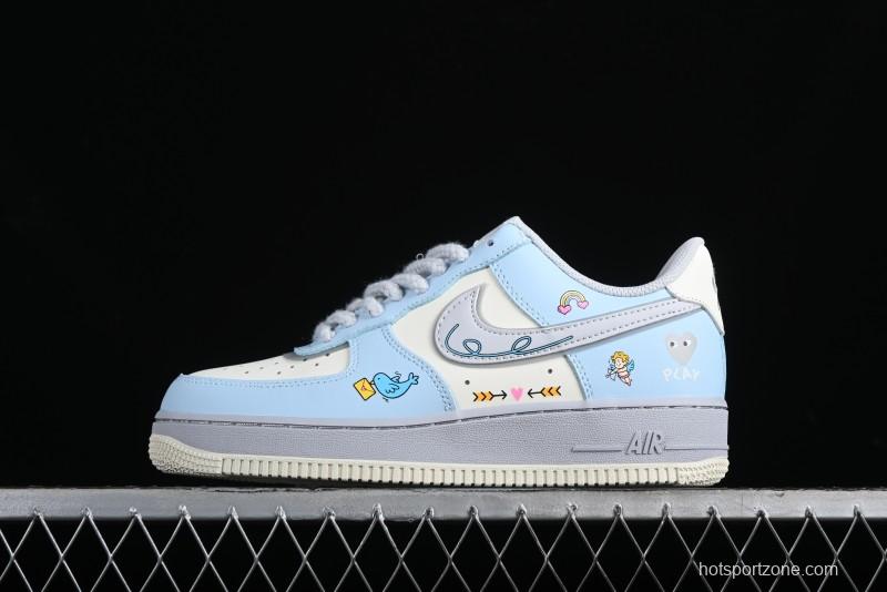 Nike Air Force 1 '07 Low "Love Letter" Qixi Limited Edition Casual Sneakers - CJ0304-021