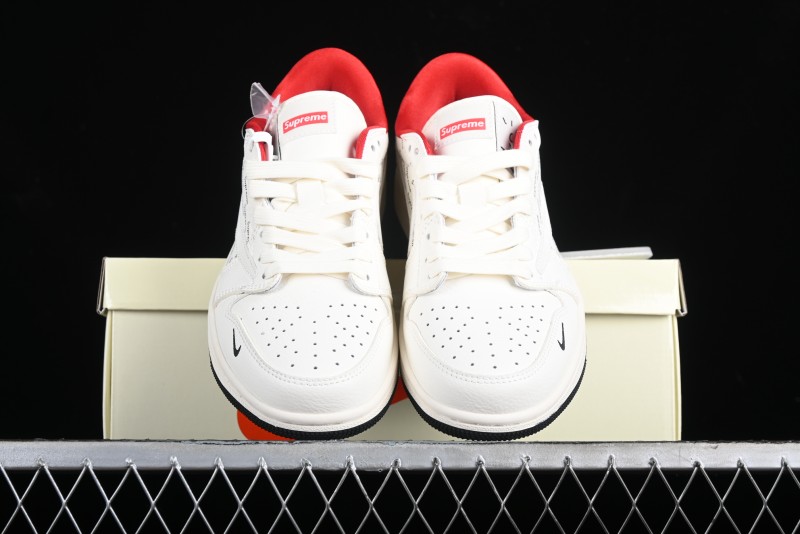 Nike Travis Scott x Fragment Design x Air Jordan 1 Low OG SP AJ1 Supreme Collaboration - YQ2088-67