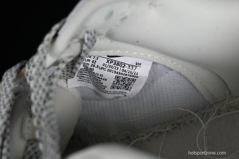 Nike SB Dunk Low LV Collaboration - Khaki Denim Anniversary High-End Custom Low-Top Casual Skate Shoes - XP3802-337