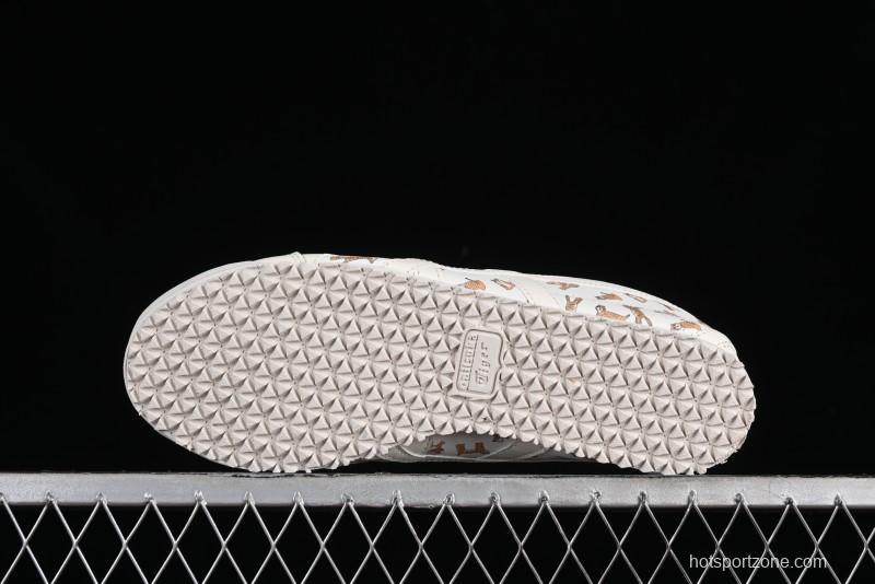 Onitsuka Tiger Mexico 66 Low-Top Leather Sneakers - 1183B785-100