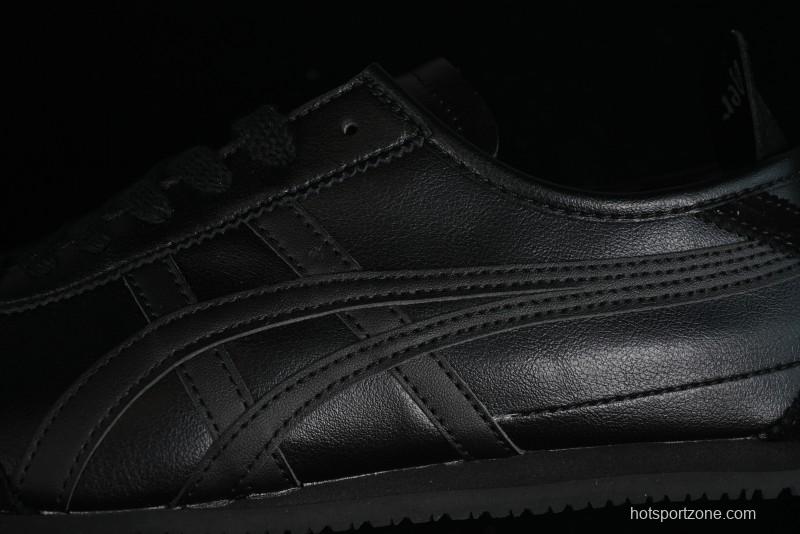 Onitsuka Tiger Mexico 66 Low-Top Leather Sneakers for Casual Running - TH4J2L-9090