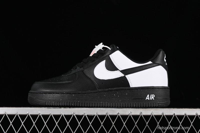 Nike Air Force 1 '07 Low Casual Sneakers with Broken Swoosh Design - HF9096-001