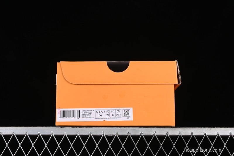 Nike Travis Scott x Fragment Design x Air Jordan 1 Low OG SP AJ1 LV Collaboration Casual Sneakers - XY2688-101