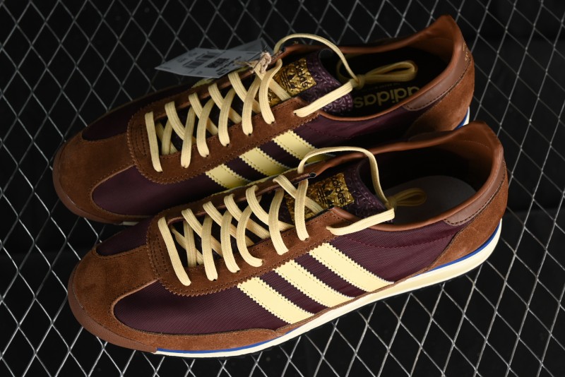 Adidas Originals SL 72 Retro Running Shoes with Ecotex Tongue and EVA Midsole - IE3425