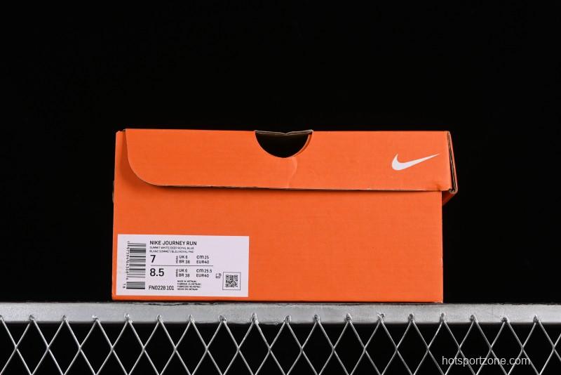 Nike Journey Run 2024 Low-Top Casual Running Shoes with Shock Absorption Anti-Slip and Wear-Resistant Design - FN0228-101