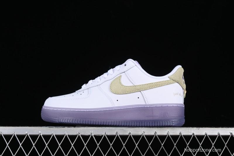 Nike Air Force 1 '07 Low Casual Sneakers with Full-Length Air Cushion - HF5719-139