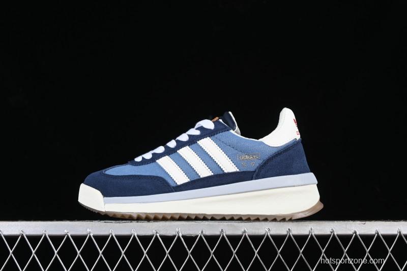 Adidas Originals SL 72 Retro Running Shoes with Nylon Upper and Rubber Outsole - JI2506