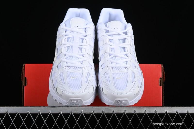Nike P-6000 PRM Retro Casual Sneakers with Lightweight Design - BV1021-102