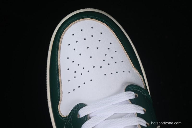 Nike Air Jordan 1 Low AJ1 White Green Low Top Casual Sneakers - FQ7687-300