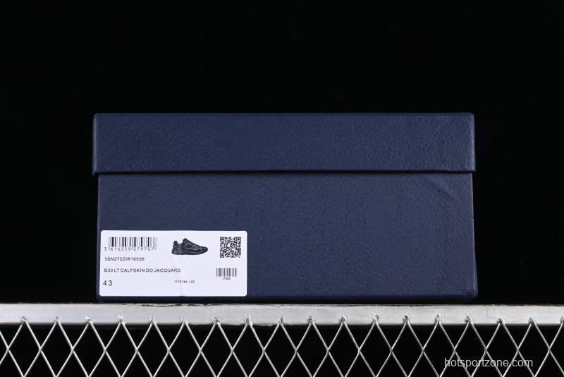 Dior B30 Sneakers with Reflective CD30 Logo and Lightweight Rubber Sole - CD30