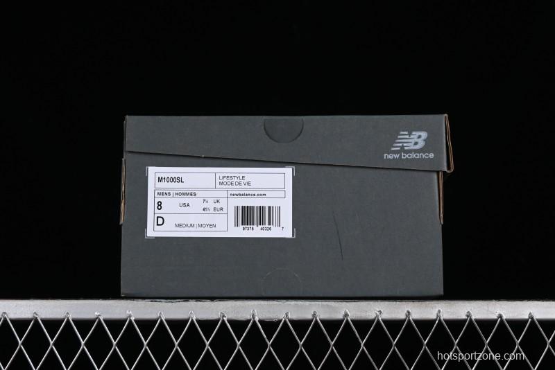New Balance 1000 Series Retro Dad Style Low-Top Casual Running Sneakers - M1000SL