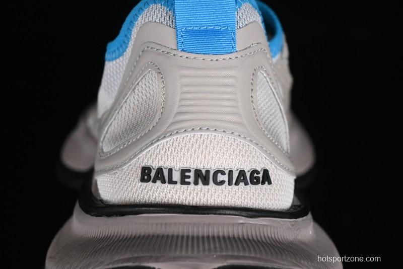 Balenciaga Circuit Lightweight Distressed Print Round Toe Fashion Casual Shoes - WFLGY2240