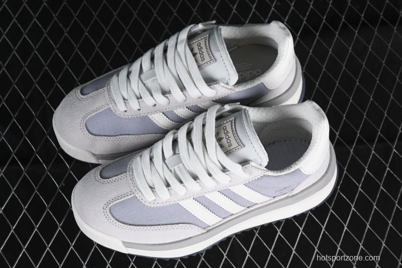 Adidas Originals SL 72 Retro Running Shoes with Nylon Upper and Rubber Outsole - JI2505