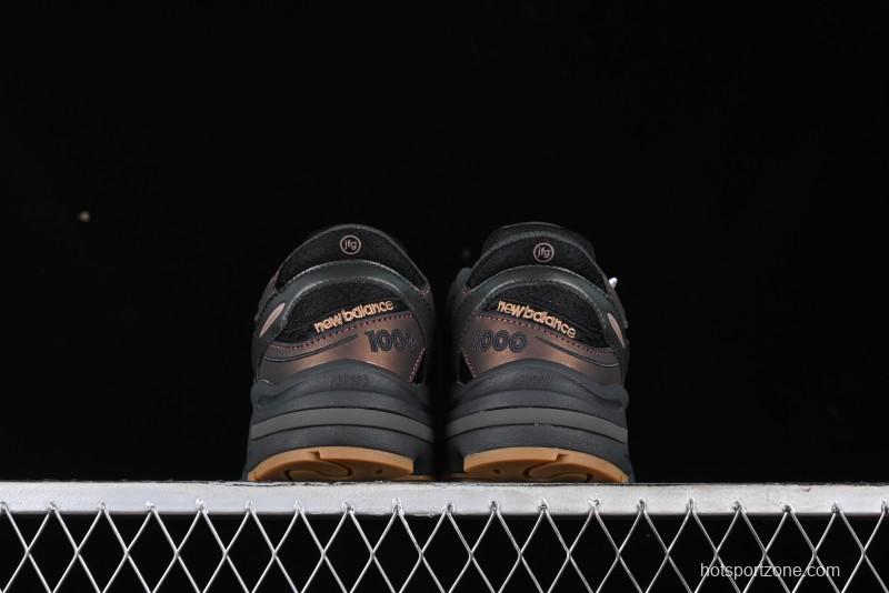 New Balance 1000 Series Retro Dad Style Low-Top Casual Running Shoes - M1000JF1