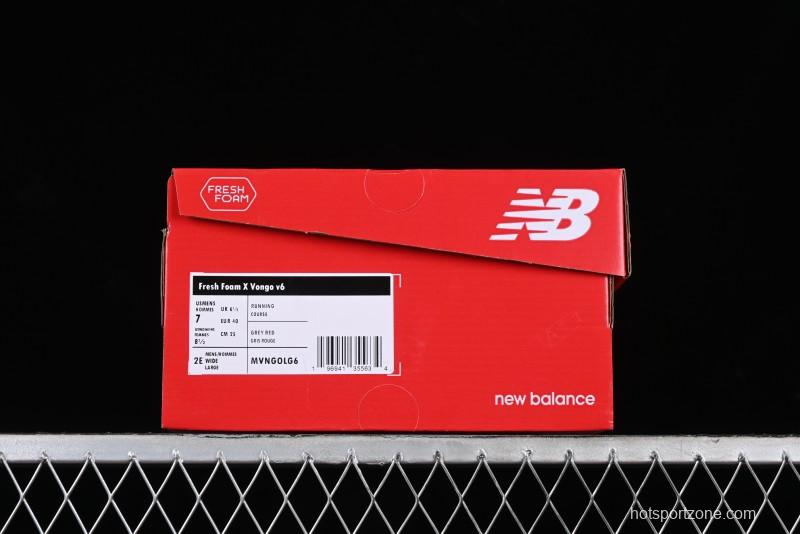 New Balance Fresh Foam x Vongo V6 Ultra-Lightweight Low-Top Casual Running Shoes - MVNGOLG6