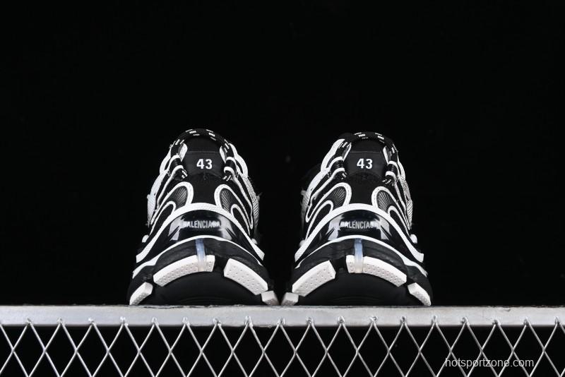 Balenciaga Runner Kith Four Color Retro Casual Sneakers - W3RXP0213