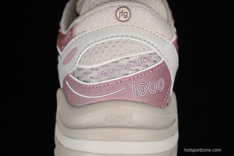 New Balance 1000 Series Retro Dad Style Low-Top Casual Running Shoes - M1000JG1