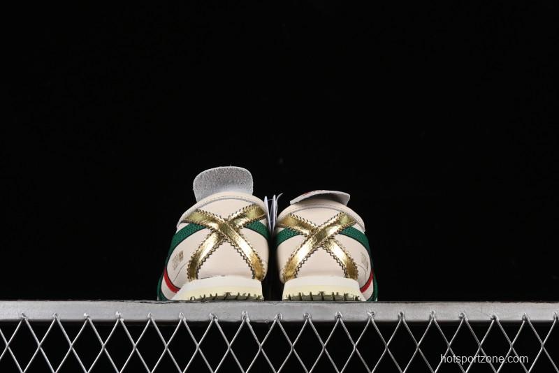 Onitsuka Tiger Mexico 66 Low-Top Leather Sneakers for Casual Running - 1183B511-200