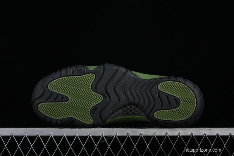 Nike Air Jordan 11 Retro High Top Basketball Shoes in Black Green - CT8012-300