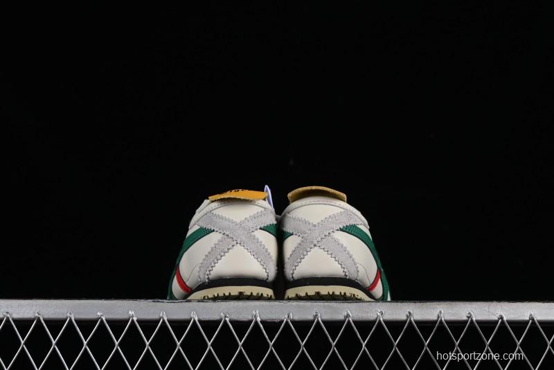 Onitsuka Tiger Mexico 66 Low-Top Leather Running Shoes - 1183C102-201