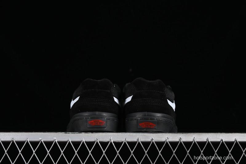 Vans Caldrone Classic Black Retro Skate Shoes - VN0007P9BA2