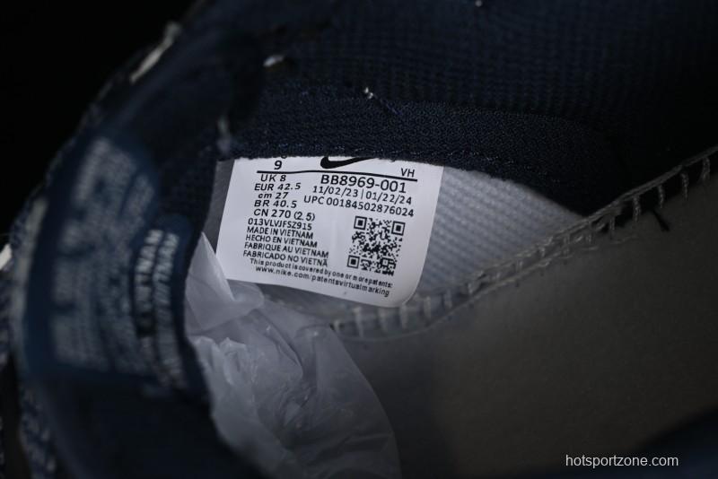 Nike SB Dunk Low BAPE Collaboration - Light Blue Grey Anniversary High-End Custom Low-Top Casual Skate Shoes - BB8969-001