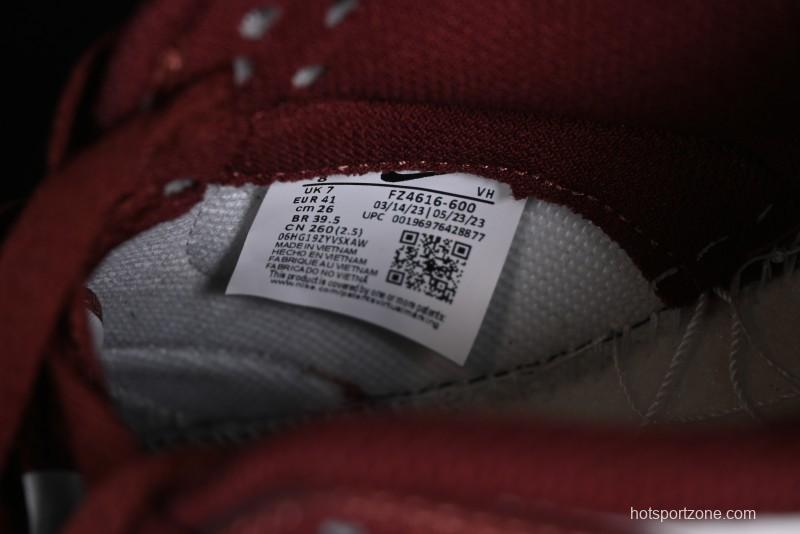 Nike Dunk Low SB Wine Red Black Low-Top Skateboarding Shoes - FJ4616-600