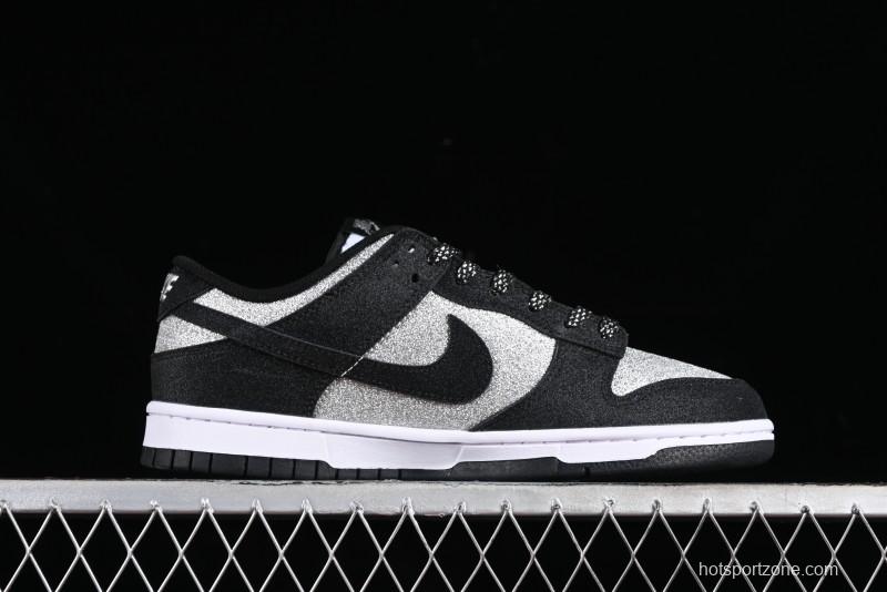 Nike SB Dunk Low Black Starry Sky Anniversary High-End Custom Low-Top Casual Sneakers - LW1818-101