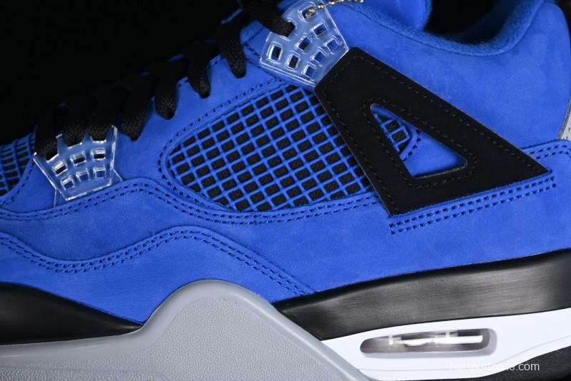 Nike Air Jordan 4 Retro Basketball Shoes with Premium Suede and Eminem Encore Design - AJ4