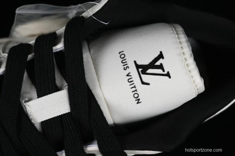 Nike Air Jordan 1 Low LV Collaboration - Printed Knight High-End Custom Low-Top Culture Basketball Shoes SJ9950-005